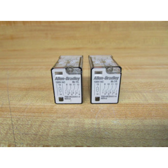 Allen Bradley 700-HC24A1-4 120V AC Relay 700-HC24A1-4 120VAC Series D (Pack of 2) - New No Box