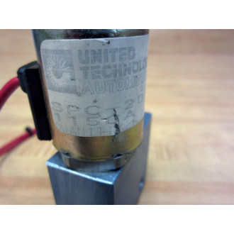 United Technologies SPC-206-BN-00 Solenoid Valve SPC-206-8N-00 - New No Box