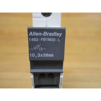 Allen Bradley 1492-FB1M30-L Fuse Holder 1492FB1M30L Chipped (Pack of 2) - Used