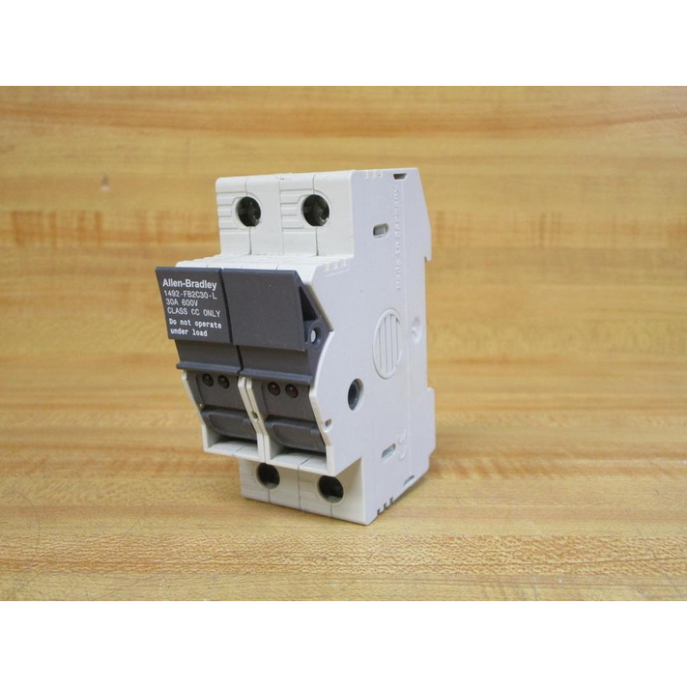 Allen Bradley 1492-FB2C30-L Fuse Holder  1492FB2C30L Series B - Used