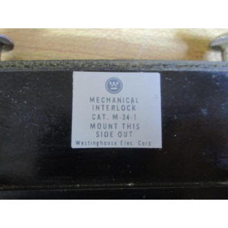 Westinghouse M-34-1 Mechanical  Interlock Switch M341 - Used