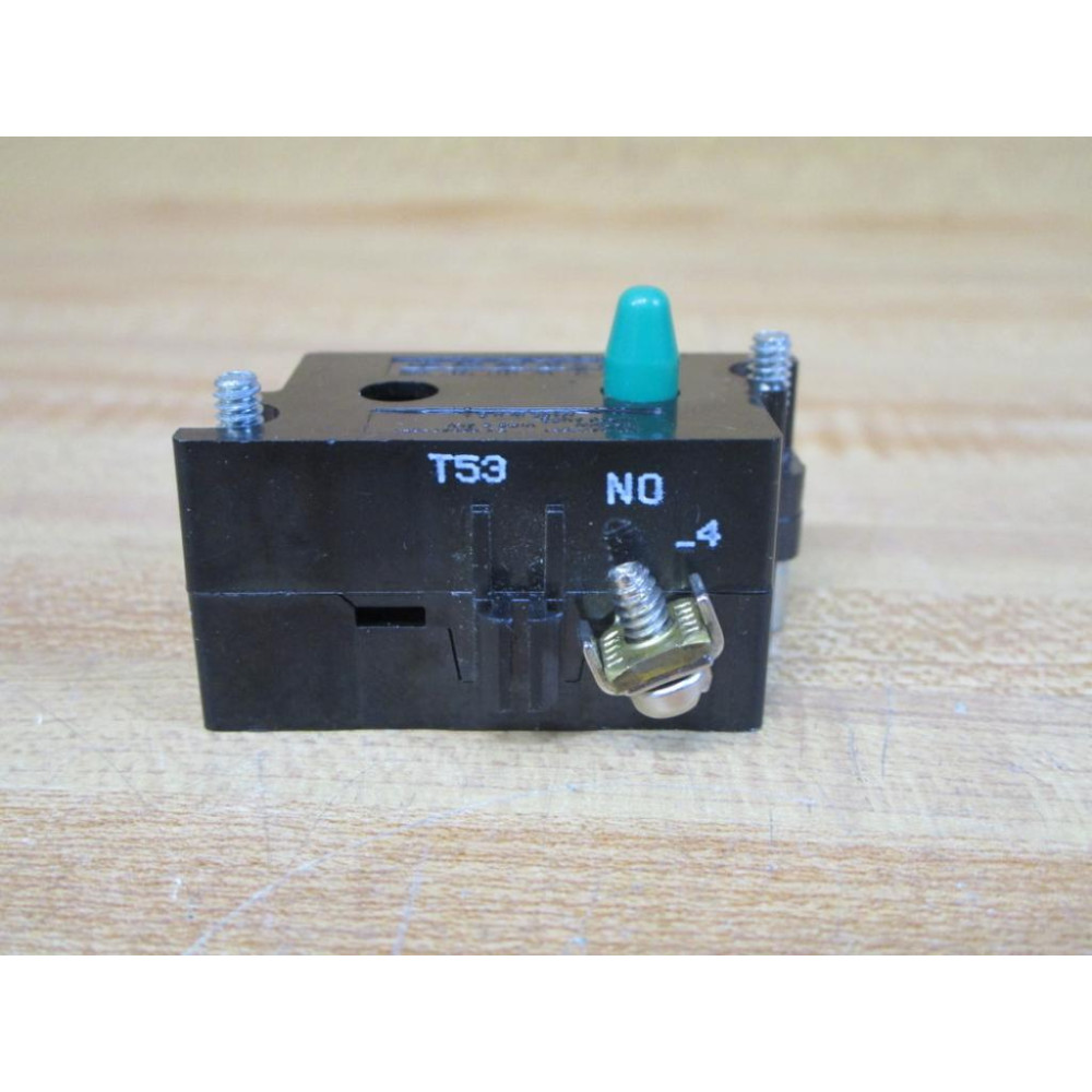 Cutler Hammer 10250T53 Eaton Contact Block Green - New No Box