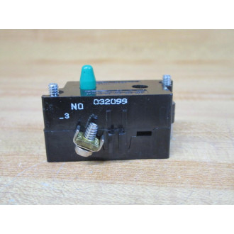 Cutler Hammer 10250T53 Eaton Contact Block Green - New No Box