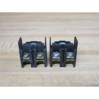 Fuji AHX-290 Contact Block  AHX290 WOut Terminal Cover (Pack of 2) - Used