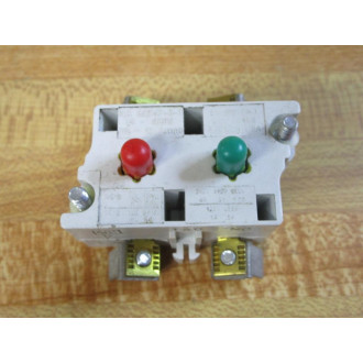Cutler Hammer 10250T1 Contact Block 10250T91000T 1N.C. 1N.O. - Used