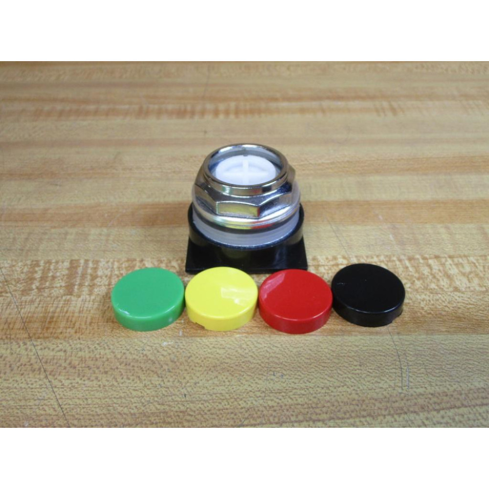 General Electric CR104PBG92U1 Std. Push Button GE WOut Contacts - New No Box General Electric CR104PBG92U1 Std. Push Button GE WOut Contacts - New No Box