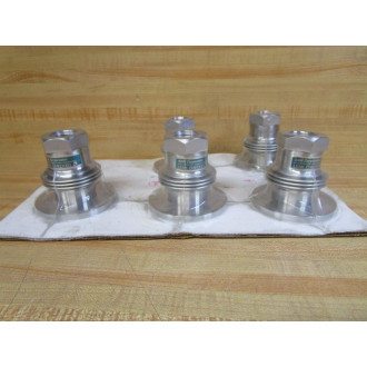 A&N 3"-SS Metal Bellows Adapter Coupling 3SS (Pack of 5)