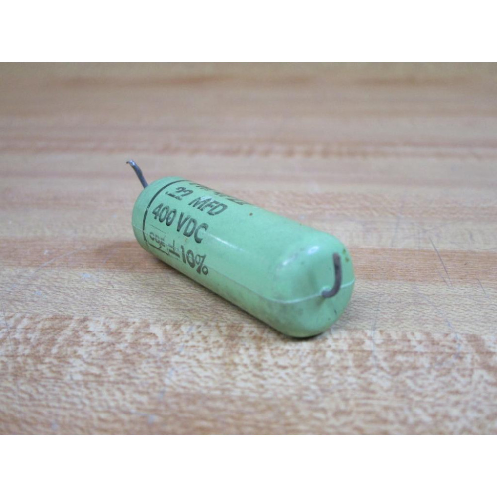 Cornell Dubilier PM 4P22 Capacitor .22 MFD 400VDC PM4P22 - Used