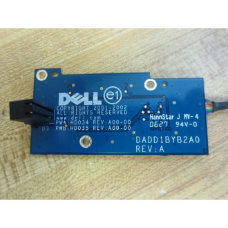 Dell DADD1BYB2A0 Circuit Board HD034 HD035 - Used