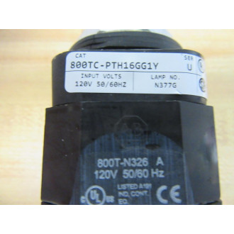 Allen Bradley 800TC-PTH16GG1Y Pilot Light Switch - New No Box