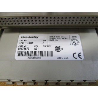 Allen Bradley 1794-TBNF Terminal Base 1794TBNF Chipped (Pack of 2) - Used
