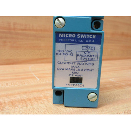 Micro Switch FYTD13C4 Honeywell Limit Switch