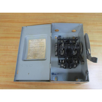 Crouse-Hinds GH322N General Duty Safety Switch - Used