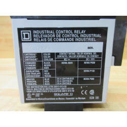 Square D 8501XO40V06 Schneider Electric AC Control Relay