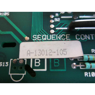 Barber-Coleman A-13012-105 Sequence Control PCB  A13012105 - Used