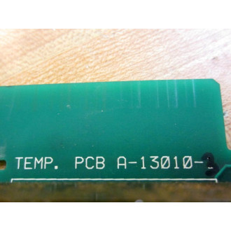 Barber-Colman A-13010-3 Temp. PCB A130103 33-1233-1 - Used