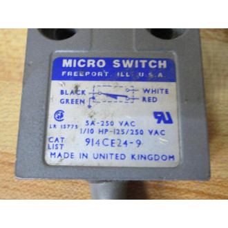 Micro Switch 9I4CE24-9 Limit Switch 9I4CE24-9 - Used