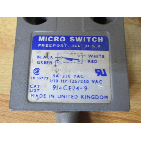 Micro Switch 9I4CE24-9 Limit Switch 9I4CE24-9 - Used