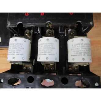 Westinghouse LA3400PRF Tri-Pac 400A Circuit Breaker With Cover - Used