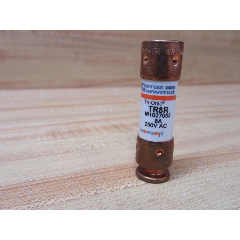 Mersen Ferraz Shawmut TR8R Tri-Onic Fuse Cross Ref 4TCP7 (Pack of 4) - New No Box
