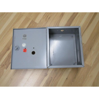 Air Caster AIR-ALARM Wiegmann Enclosure 34418A 12x10x6 - Used