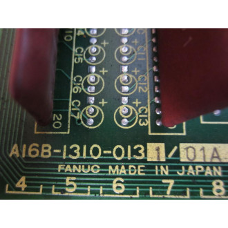 Fanuc A16B-1310-0131 Interface Board A16B-1310-013101A - Used