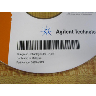 Agilent Technologies 5969-2949 Customer Care CD-ROM 59692949 - Used