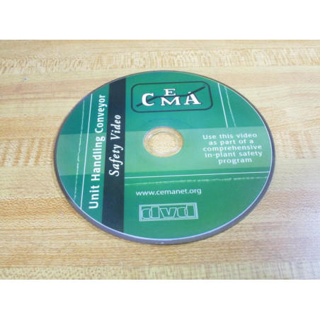 CEMA CEMA Unit Handling Conveyor Safety Video - Used