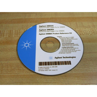 Agilent Technologies 34832-13601 Drivers And Software CD 3483213601 - Used