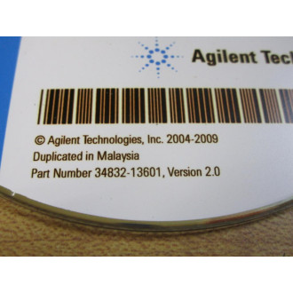 Agilent Technologies 34832-13601 Drivers And Software CD 3483213601 - Used