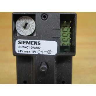 Siemens 3SF5401-0AA02 Profibus Single Module 3SF54010AA02