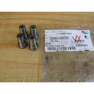 Doosan 120501-00758 MAS Pin 12050100758 (Pack of 4)