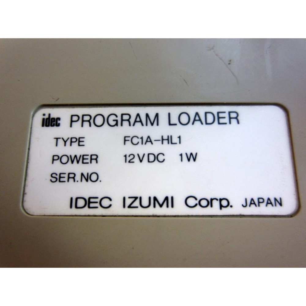 IDEC FC1A-HL1 Program Loader FC1AHL1 - Used