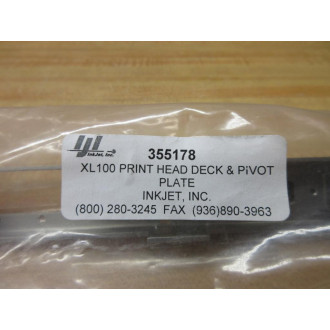 InkJet 355178 Print Head Deck & Pivot Plate XL100
