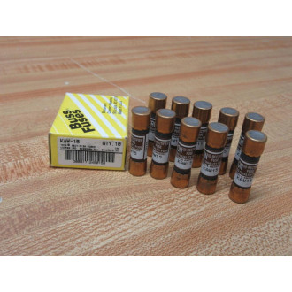 Buss KAW-15 Bussmann Tron Fuse KAW15 (Pack of 10)