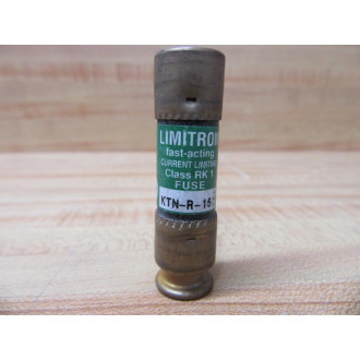 Limitron KTN-R-15 Bussmann Fuse Cooper KTNR15 Old Stock (Pack of 6) - New No Box