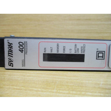 Spx400 Module Square D 8020-SCP424 SYMAX 400 Processor Module Ser B,Rev 4.00,WKey - Used