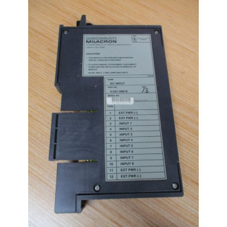 Cincinnati Milacron 3-531-3891A DC Input DCI Module 35313891A Rev. B - Used