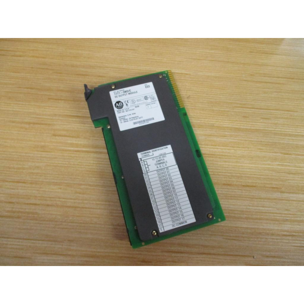Allen Bradley 1771-OBD Module 1771-0BD Ser.C, Rev. E03, 96211473 A01 - Used Allen Bradley 1771-OBD Module 1771-0BD Ser.C, Rev. E03, 96211473 A01 - Used