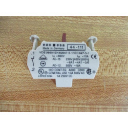 EAO 44-111 Contact Block 44111 - New No Box
