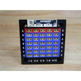 Square D 8852-L6 Norpak Transfer Module 8852L6 - Used