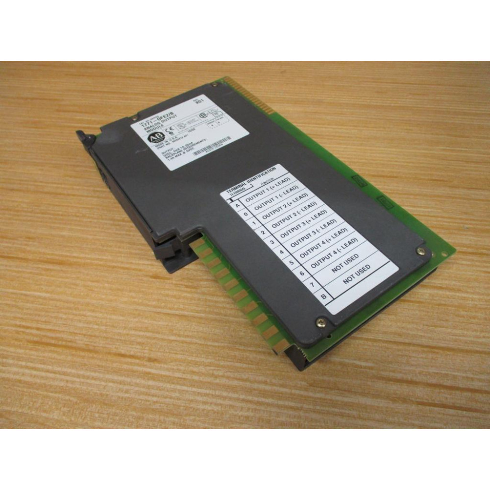 Allen Bradley 1771-OFE2 Module Ser B,Rev X01,FW Rev B,96283472A01 - Used Allen Bradley 1771-OFE2 Module Ser B,Rev X01,FW Rev B,96283472A01 - Used