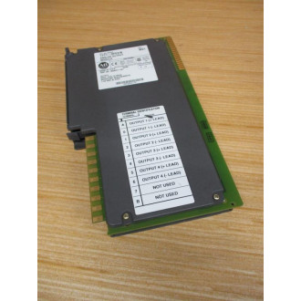 Allen Bradley 1771-OFE2 Module Ser B,Rev W01,FW Rev B,96283471G01 - Used