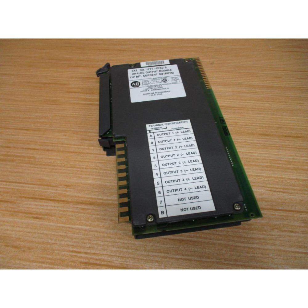 Allen Bradley 1771-OFE2 Module Ser.B, FW Rev. B, 96135471 - Used