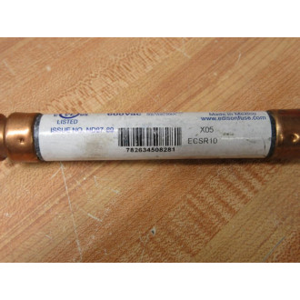 Edison ECSR10 10A Fuse (Pack of 4) - New No Box