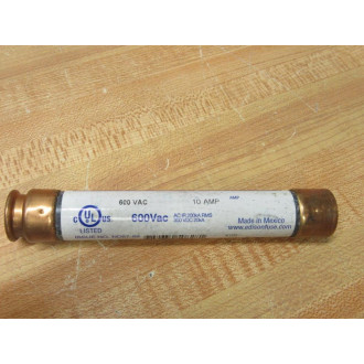 Edison ECSR10 10A Fuse (Pack of 4) - New No Box