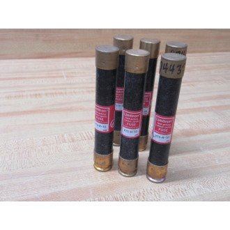 Limitron KTS-R-10 Bussmann Fast-Acting Fuse KTSR10 (Pack of 6) - New No Box