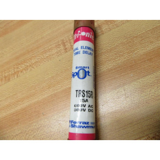 Gould Shawmut Ferraz TRS15R Fuse Cross Ref 4YZL3 Smart Spot (Pack of 4) - New No Box
