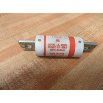 Gould Shawmut Ferraz A50QS75-4Y Fuse Cross Ref 6XPH7 - Used