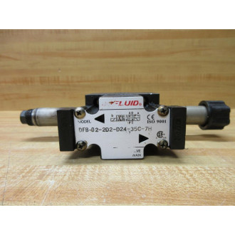 Dofluid DFB-02-2D2-D24-35C-7H Directional Valve - Used